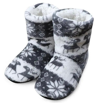 Women's Winter Fur Slipper Boots with Memory Foam