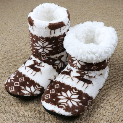 Women's Winter Fur Slipper Boots with Memory Foam