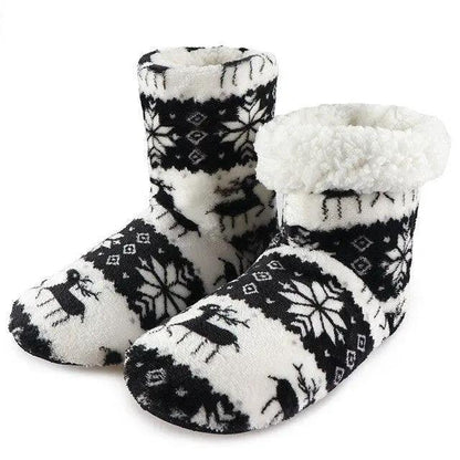 Women's Winter Fur Slipper Boots with Memory Foam