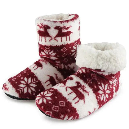Women's Winter Fur Slipper Boots with Memory Foam