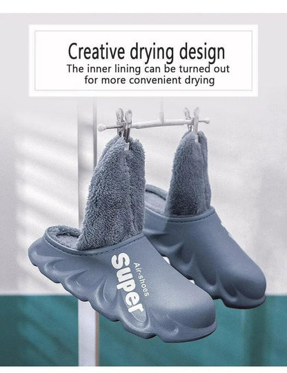 Winter Slippers Warm Memory Foam Indoor Outdoor