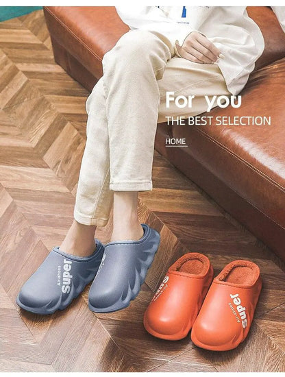 Winter Slippers Warm Memory Foam Indoor Outdoor