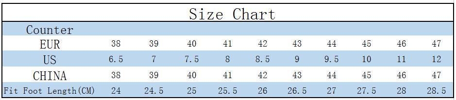 Stevvex winter snow boots size chart ST85SH5654XDV with EU/US/CHN sizes and foot length data on Tampa Home & Garden Store