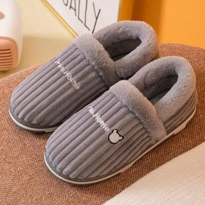 Winter Warm Cat Slippers for Women Non Slip