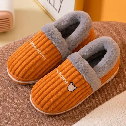 Winter Warm Cat Slippers for Women Non Slip