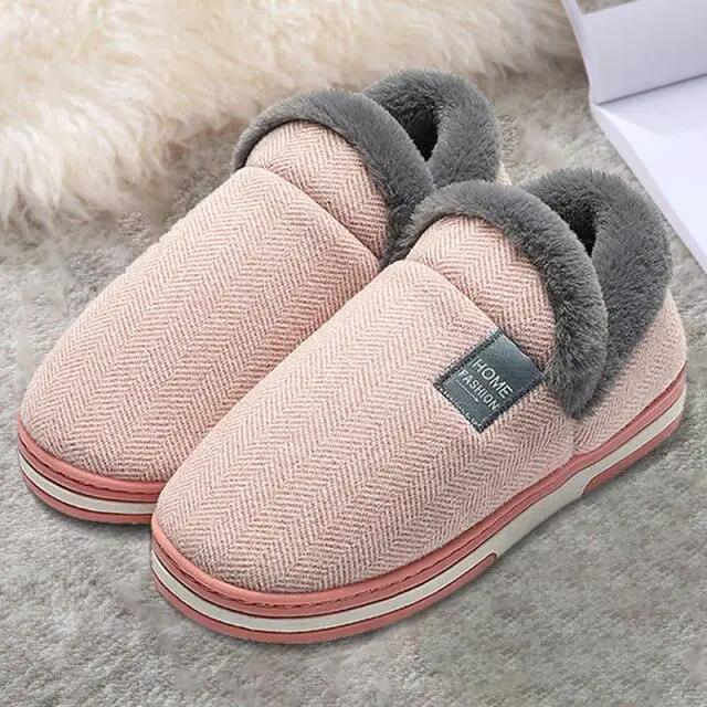 Winter Warm Cat Slippers for Women Non Slip