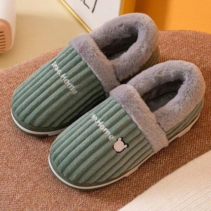 Winter Warm Cat Slippers for Women Non Slip