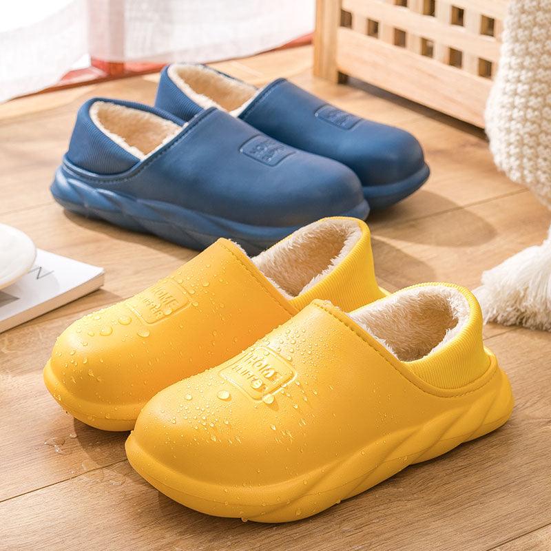 Cozy Plush and Memory Foam Winter Home Slippers
