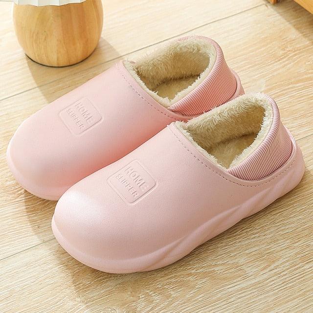 Cozy Plush and Memory Foam Winter Home Slippers