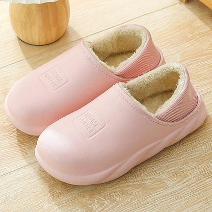 Cozy Plush and Memory Foam Winter Home Slippers