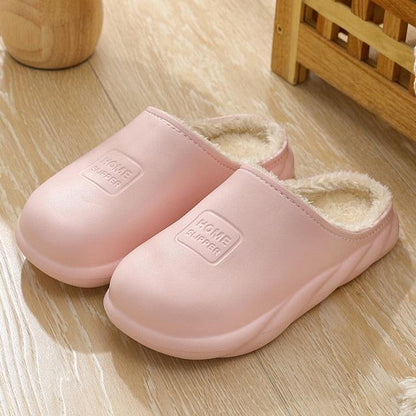 Cozy Plush and Memory Foam Winter Home Slippers