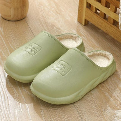 Cozy Plush and Memory Foam Winter Home Slippers