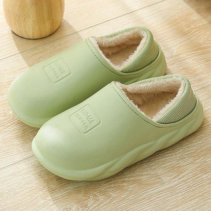 Cozy Plush and Memory Foam Winter Home Slippers