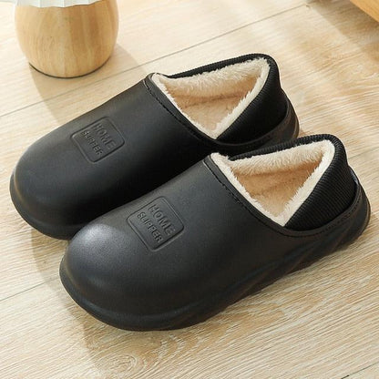 Cozy Plush and Memory Foam Winter Home Slippers