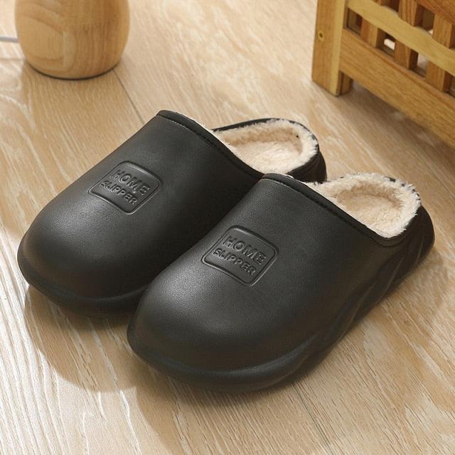 Cozy Plush and Memory Foam Winter Home Slippers