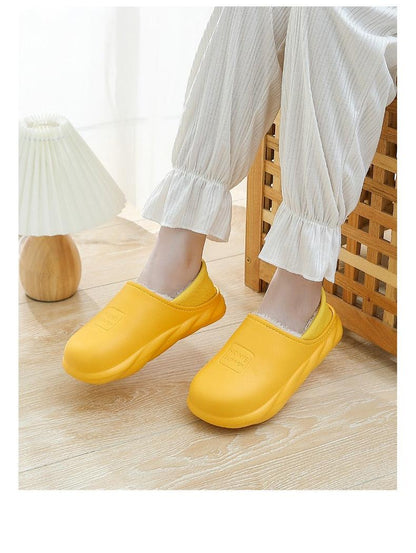 Cozy Plush and Memory Foam Winter Home Slippers
