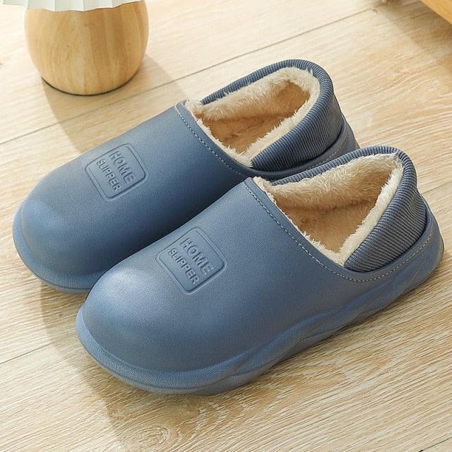 Cozy Plush and Memory Foam Winter Home Slippers