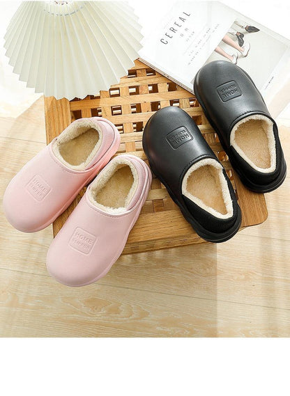 Cozy Plush and Memory Foam Winter Home Slippers