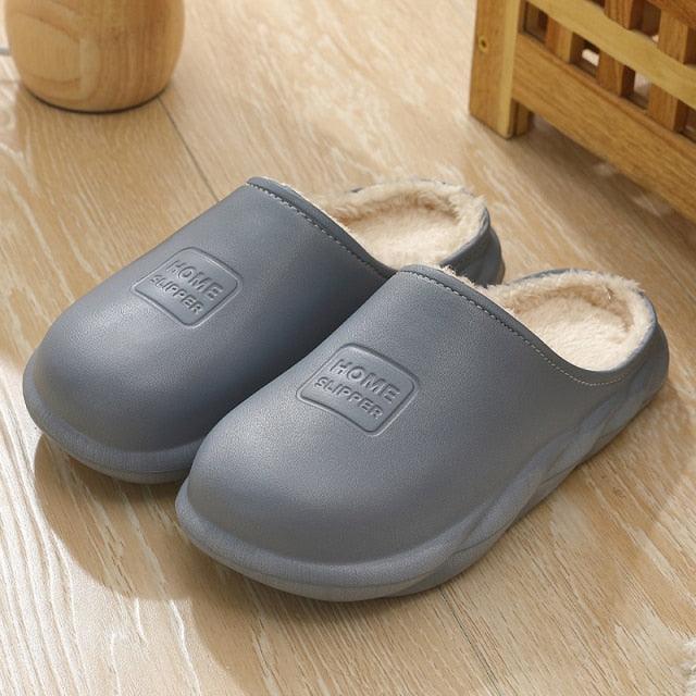 Cozy Plush and Memory Foam Winter Home Slippers