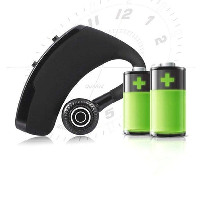 Stevvex wireless open-ear Bluetooth headset with mic black open-ear design on Tampa Home & Garden Store