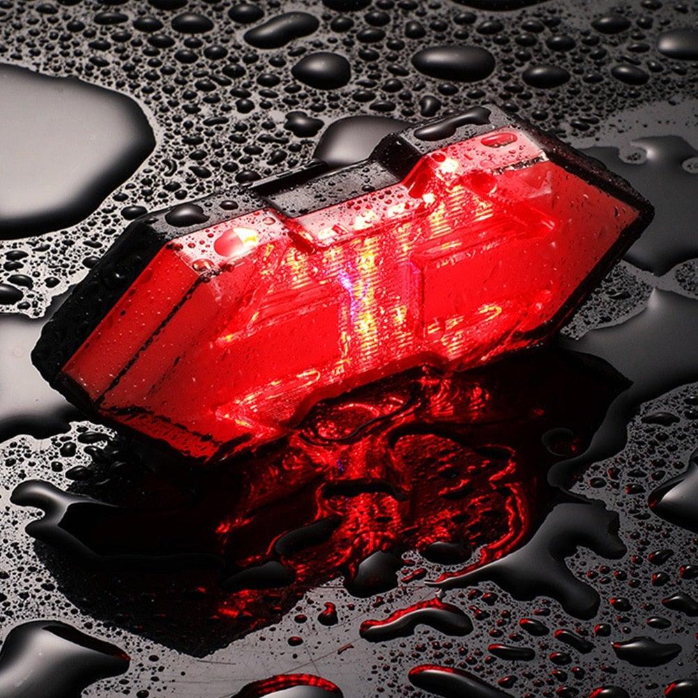 Wireless Remote Turn Signal Light for Bicycle