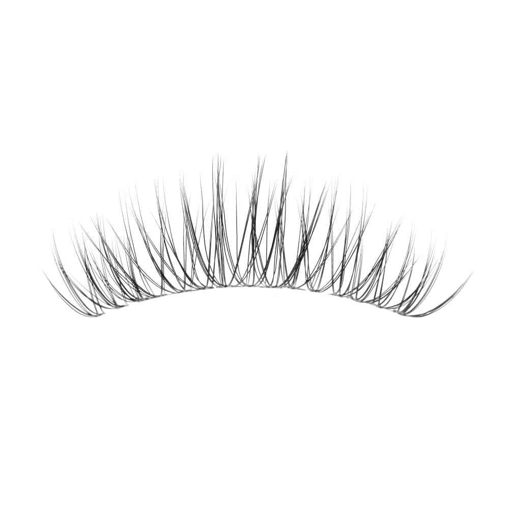 Shaketea Wispies cluster lash strip false eyelashes curved black band on Tampa Home & Garden Store
