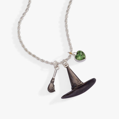 Wizard of Oz Wicked Witch Pendant Heart Stone
