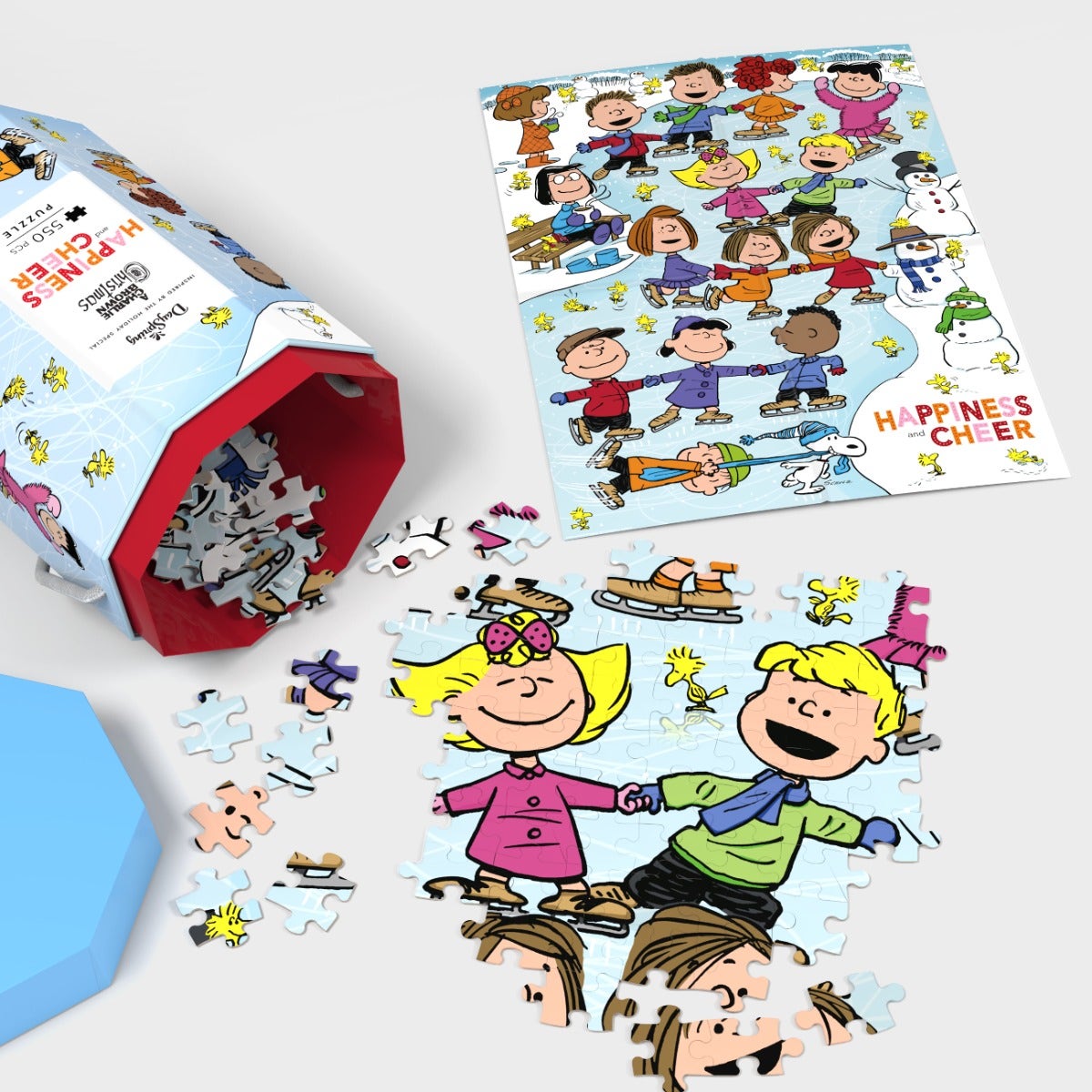 Peanuts - Happiness and Cheer - 550 Piece Puzzle