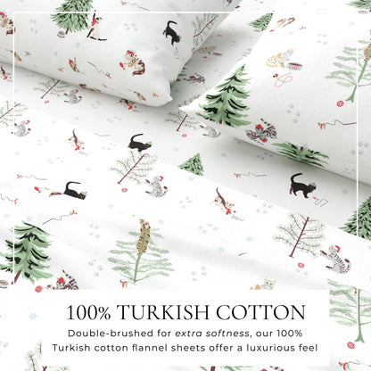 Turkish Cotton Flannel Sheets and the Boulder Set