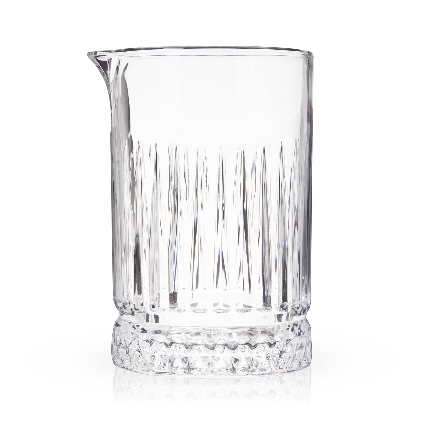 Professional Pedestal Crystal Mixing Glass