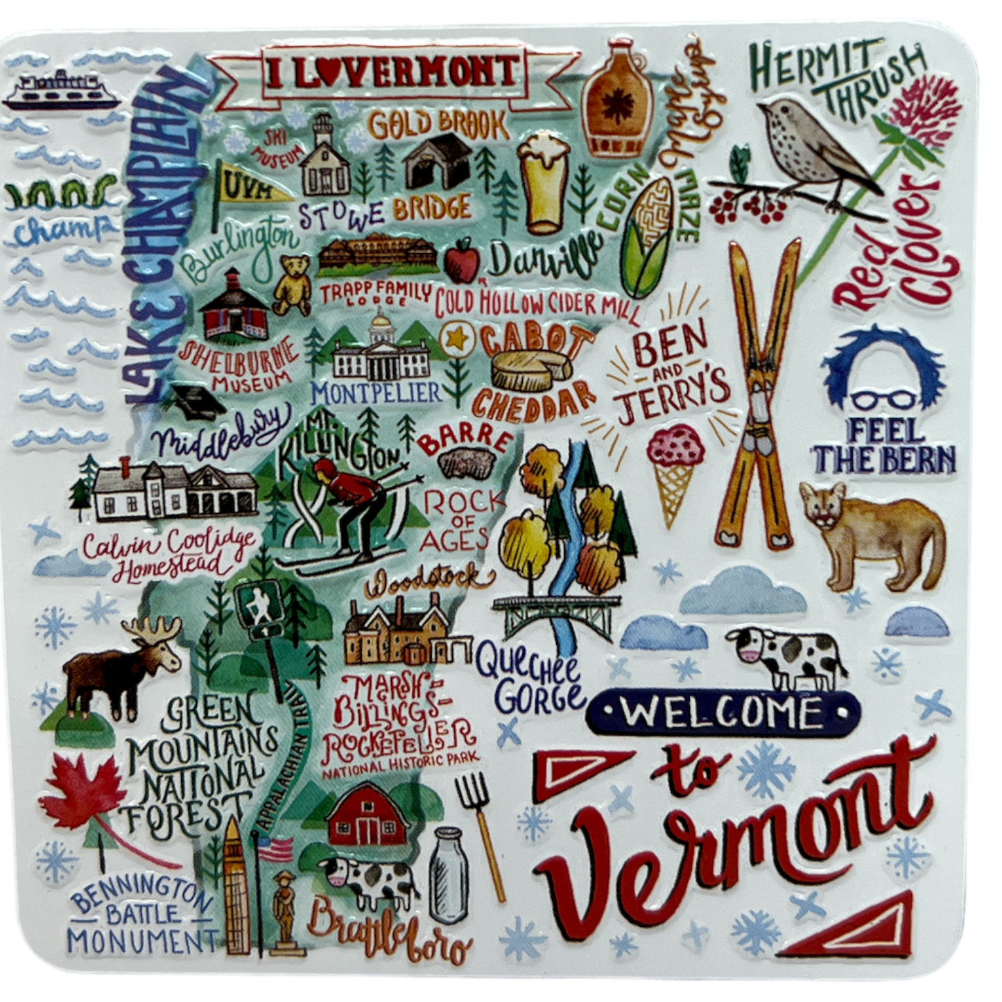 Sites magnétiques du Vermont