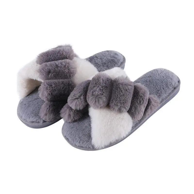 Women Winter Slippers Memory Foam for Indoor Use