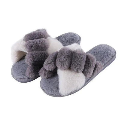 Women Winter Slippers Memory Foam for Indoor Use