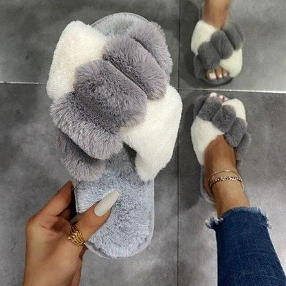 Women Winter Slippers Memory Foam for Indoor Use