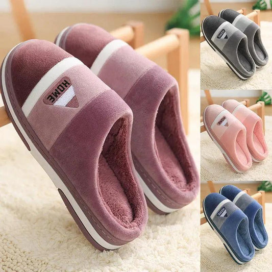 Women memory-foam indoor slippers Stevvex multicolor set in purple gray pink blue on Tampa Home & Garden Store