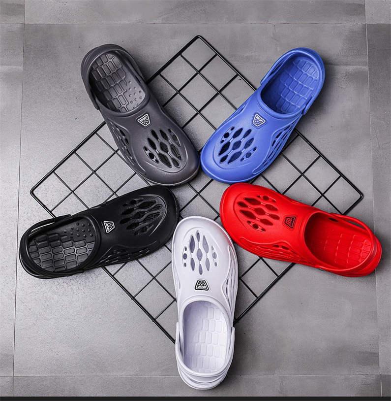 Stevvex slippers ST85SH7245FXT unisex garden clogs gray blue black red white on Tampa Home & Garden Store