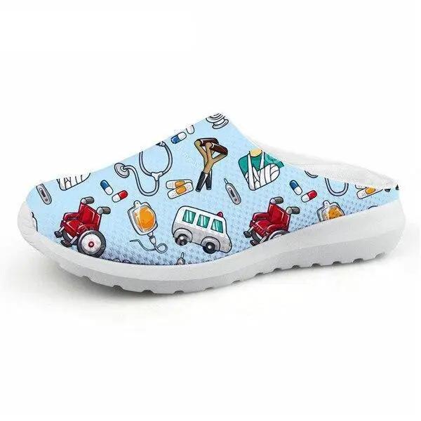Women Lightweight Nurse Shoes for Home and Garden