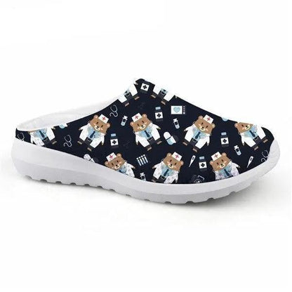 Women Lightweight Nurse Shoes for Home and Garden