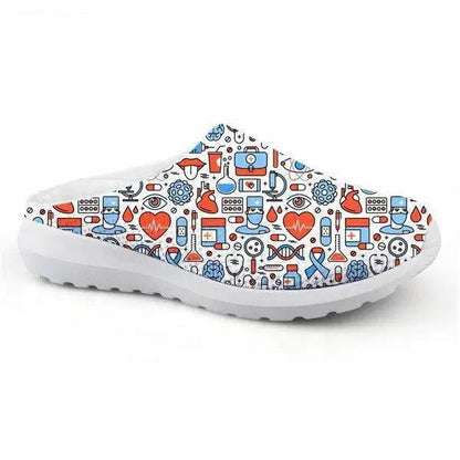Women Lightweight Nurse Shoes for Home and Garden
