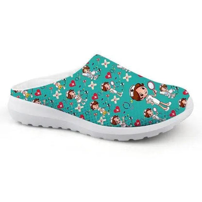 Women Lightweight Nurse Shoes for Home and Garden