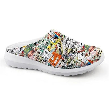 Women Lightweight Nurse Shoes for Home and Garden