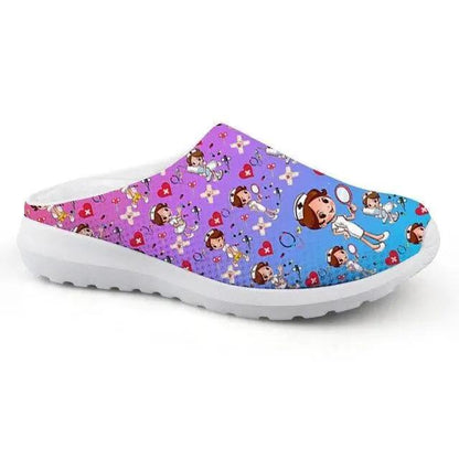 Women Lightweight Nurse Shoes for Home and Garden