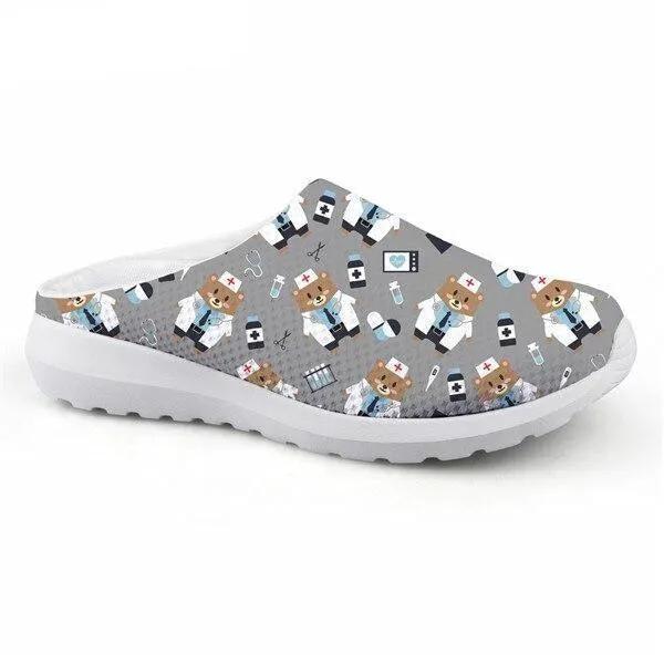 Women Lightweight Nurse Shoes for Home and Garden