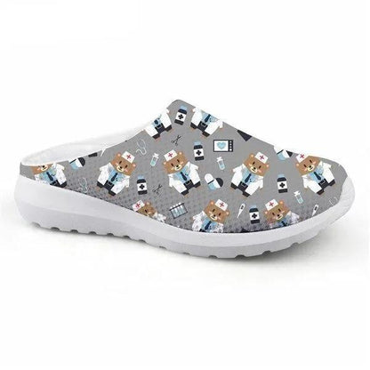 Women Lightweight Nurse Shoes for Home and Garden