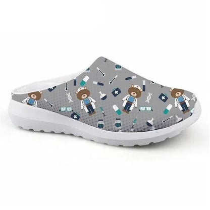 Women Lightweight Nurse Shoes for Home and Garden