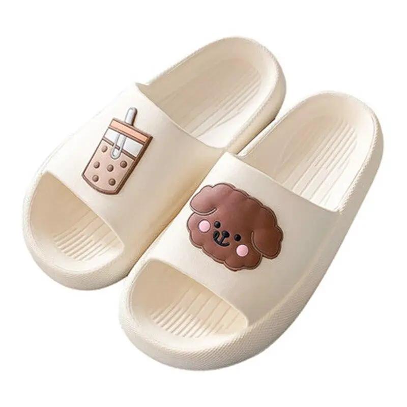 Women Open Toe Flip Flops Non Slip Slippers