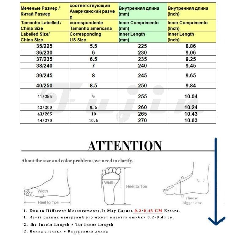 Stevvex women genuine leather ankle boots size chart with inner lengths and US sizes on Tampa Home & Garden Store