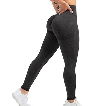 Stevvex women high waist seamless leggings black with push up lift for workouts on Tampa Home & Garden Store