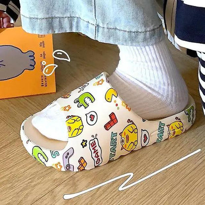 Unisex Summer Slippers Beach Slides Flip Flops