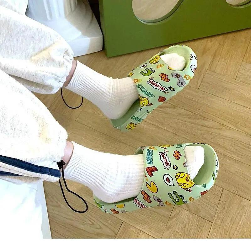 Unisex Summer Slippers Beach Slides Flip Flops